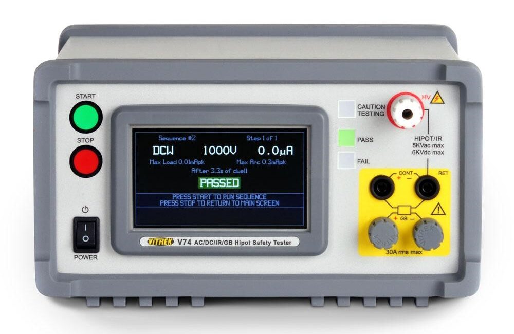 Vitrek Ac/Dc/Ir Hipot Tester